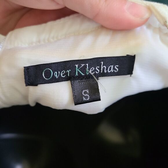 NWT Over Kleshas Rainbow Ladder Trim Dress - Picture 8 of 9